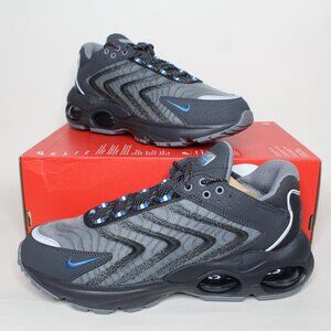 Nike Air Max TW Athletic Shoes Mens Size 9 Cool Grey /Black Blue FV0940-001 New